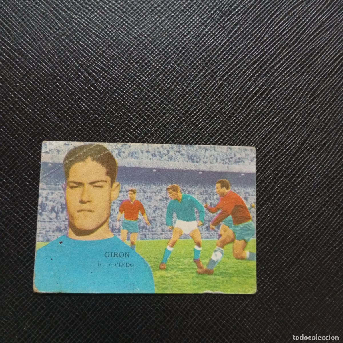 Cromos de f&uacute;tbol: GIRON OVIEDO FHER 1962 1963 CROMO FUTBOL 62 63 LIGA - SIN PEGAR - A131 PG307