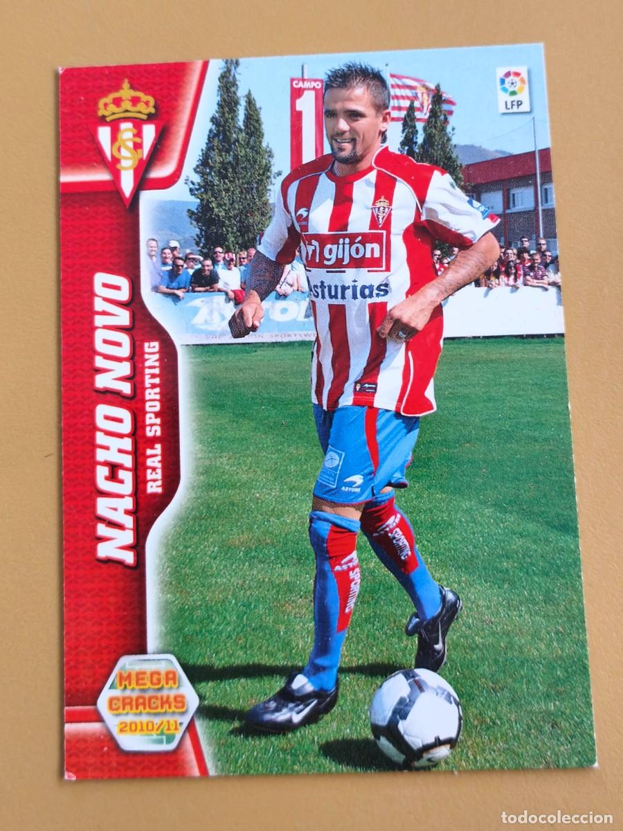 Cromos de f&uacute;tbol: nacho novo, 2010 11 nuevo fichaje