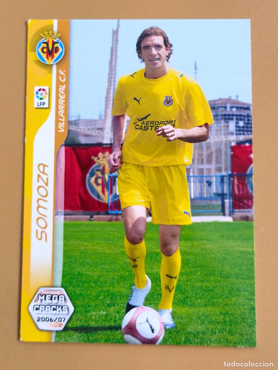 Cromos de f&uacute;tbol: somoza, 2006 07 nueva ficha
