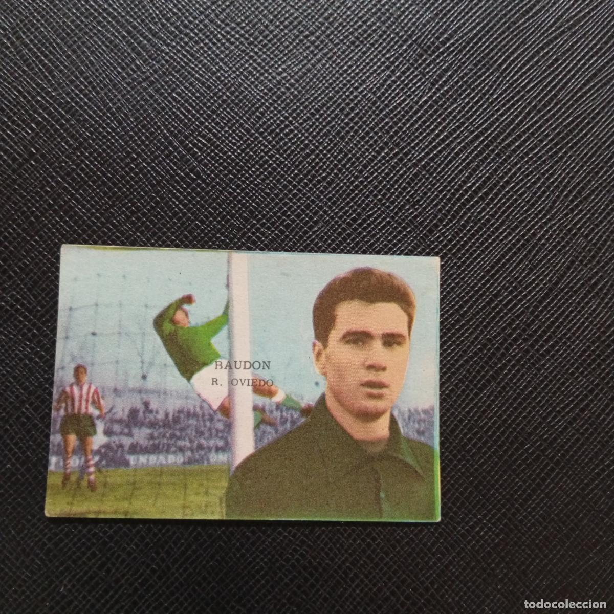 Cartes &agrave; collectionner de Football: BAUDON OVIEDO FHER 1962 1963 CROMO FUTBOL 62 63 LIGA - SIN PEGAR - A131 PG325