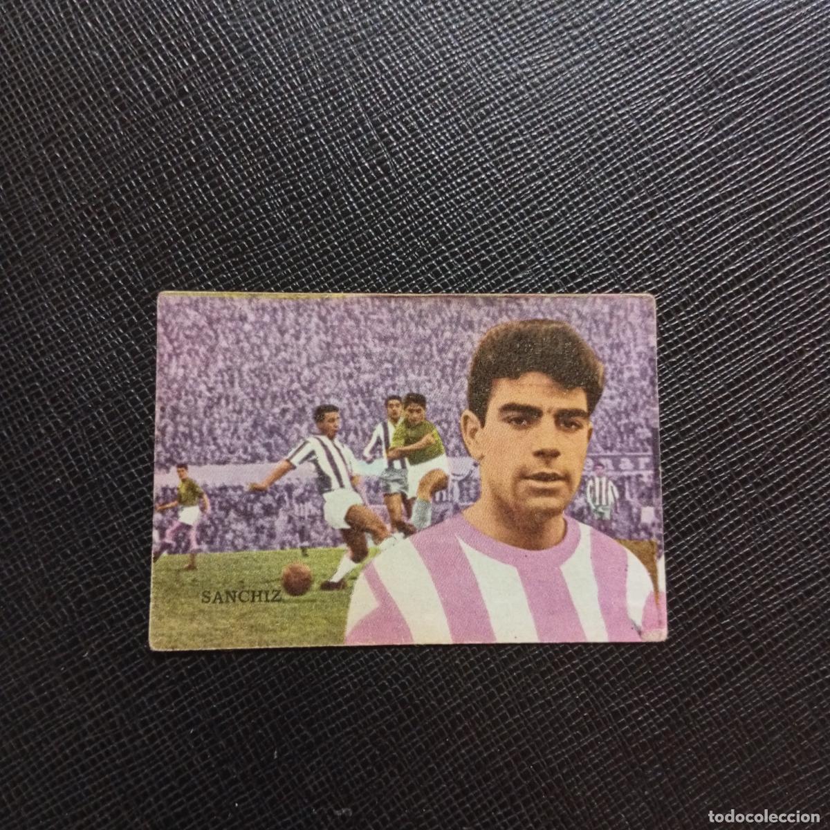 Cromos de f&uacute;tbol: SANCHIZ VALLADOLID FHER 1962 1963 CROMO FUTBOL 62 63 LIGA - SIN PEGAR - A131 PG352