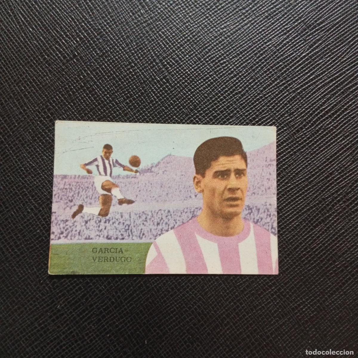 Cromos de f&uacute;tbol: GARCIA VERDUGO VALLADOLID FHER 1962 1963 CROMO FUTBOL 62 63 LIGA - SIN PEGAR - A131 PG352