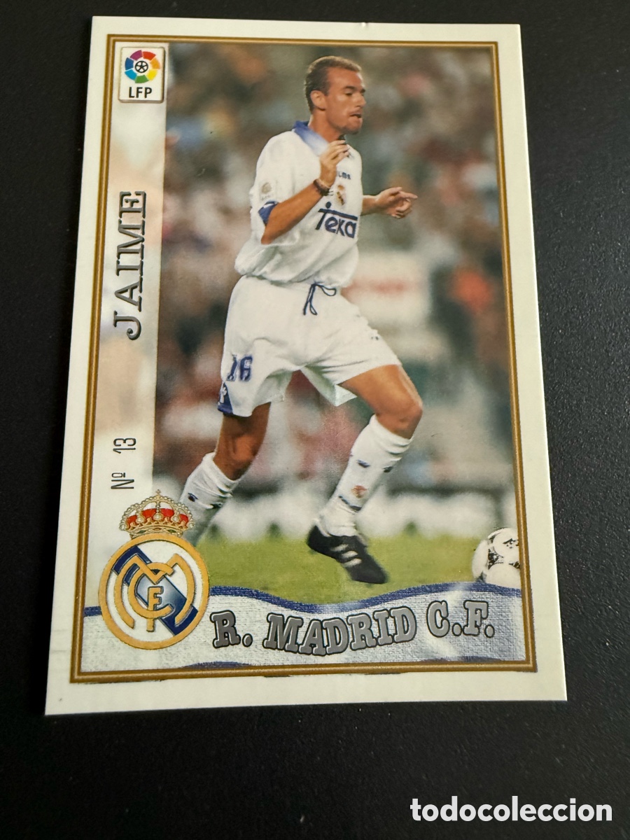 Cromos de f&uacute;tbol: MUNDICROMO 97-98. n 13. JAIME