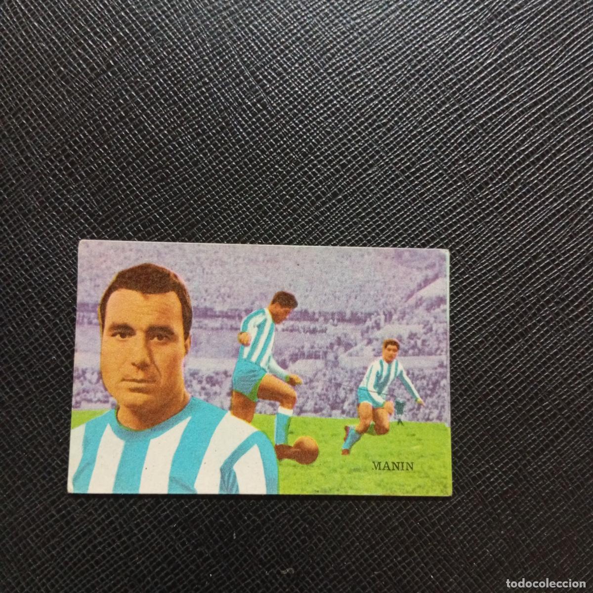 Cromos de f&uacute;tbol: MANIN MALAGA FHER 1962 1963 CROMO FUTBOL 62 63 LIGA - SIN PEGAR - A131 PG379