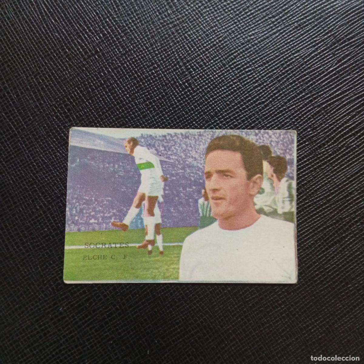 Cromos de f&uacute;tbol: SOCRATES ELCHE FHER 1962 1963 CROMO FUTBOL 62 63 LIGA - SIN PEGAR - A131 PG379