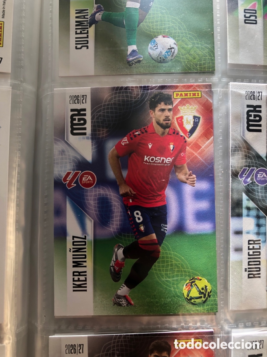 Cartes &agrave; collectionner de Football: Megacracks 2026 2027 Iker mu&ntilde;oz 261 Osasuna
