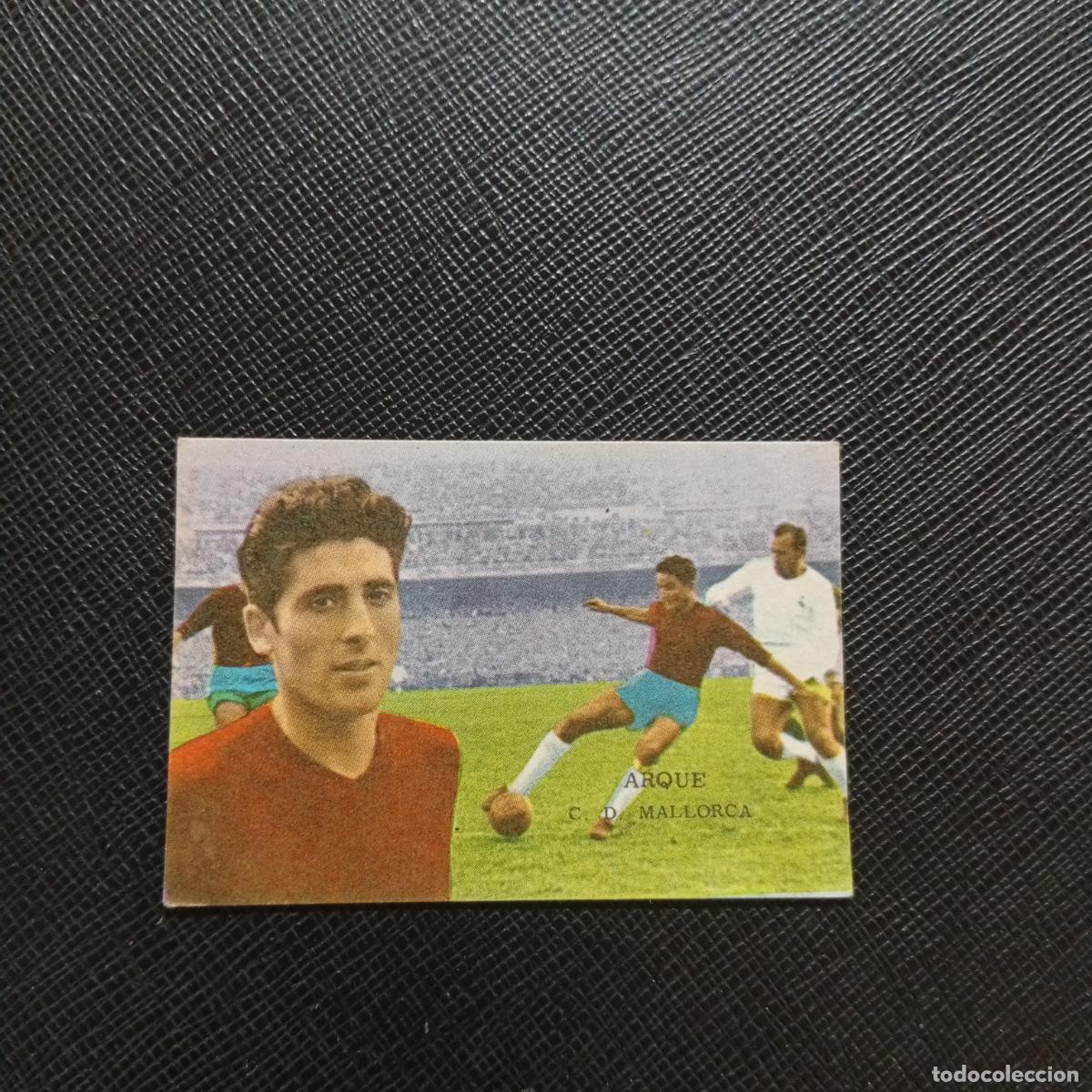 Cartes &agrave; collectionner de Football: ARQUE MALLORCA FHER 1962 1963 CROMO FUTBOL 62 63 LIGA - SIN PEGAR - A131 PG388