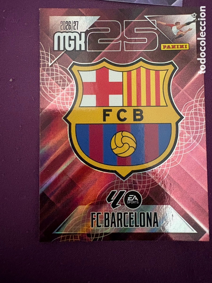 Football Stickers: Escudo Barcelona megacracks 2026-2027