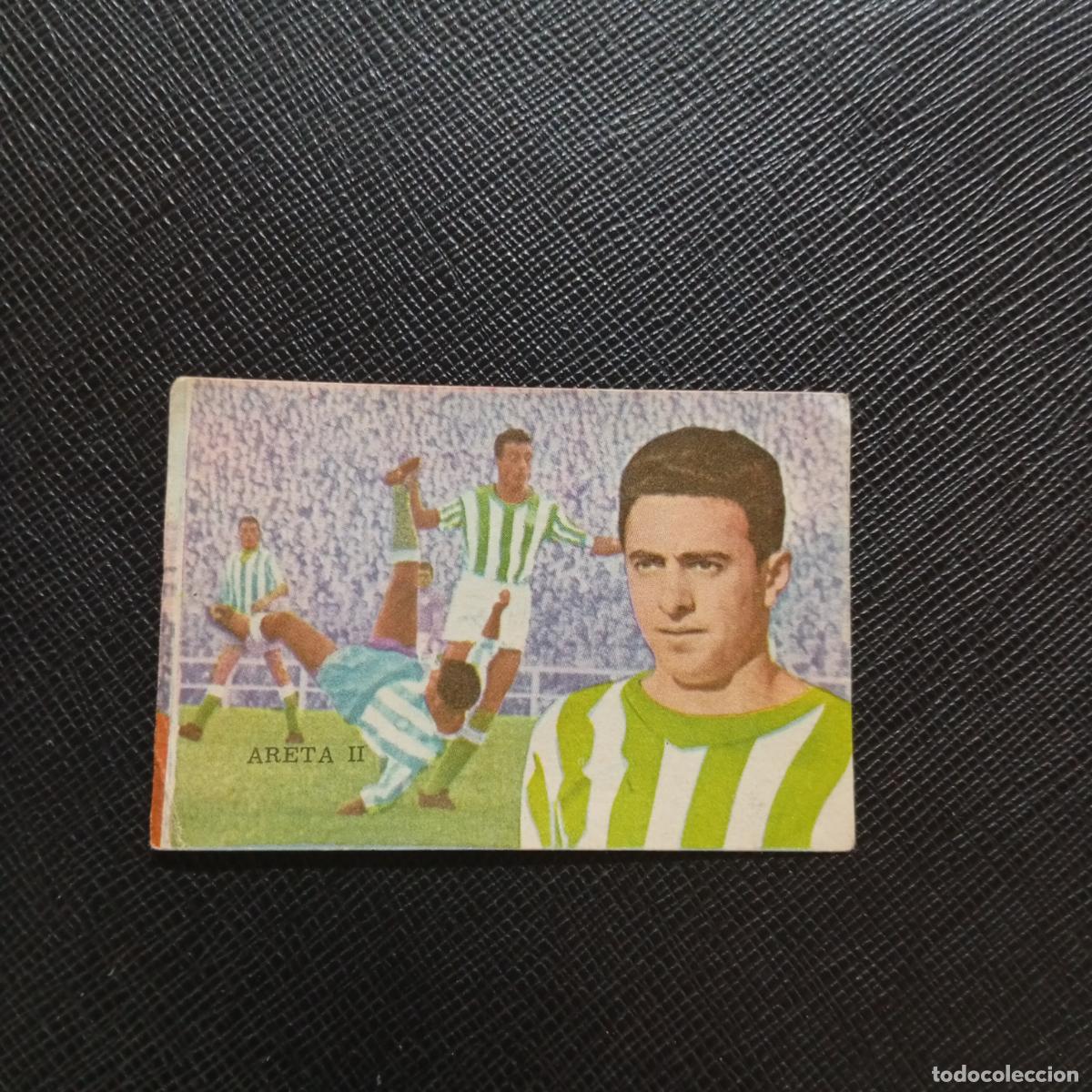Football Stickers: ARETA II REAL BETIS FHER 1962 1963 CROMO FUTBOL 62 63 LIGA - SIN PEGAR - A131 PG478