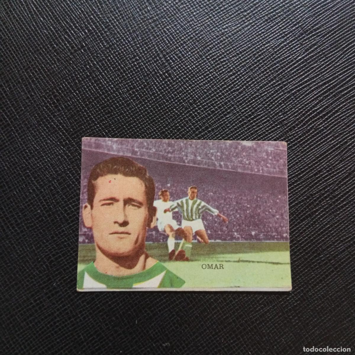 Cartes &agrave; collectionner de Football: OMAR CORDOBA FHER 1962 1963 CROMO FUTBOL 62 63 LIGA - SIN PEGAR - A131 PG442