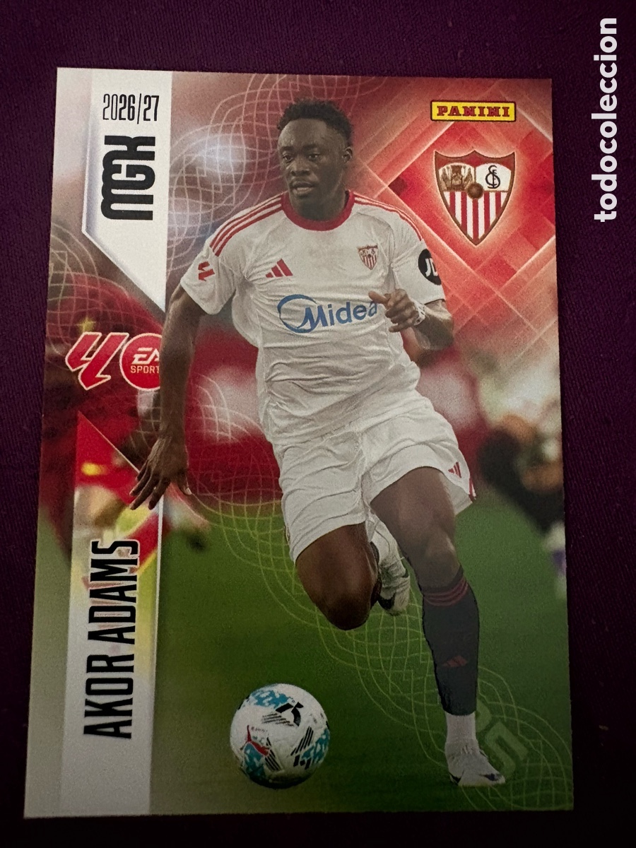 Cartes &agrave; collectionner de Football: Akor adams Sevilla megacrack 2026-2027