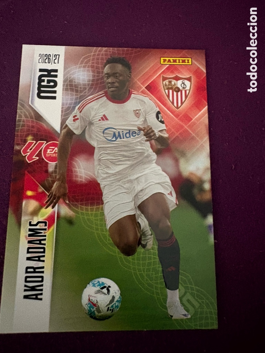 Cartes &agrave; collectionner de Football: Amor adams Sevilla megacrack 2026-2027