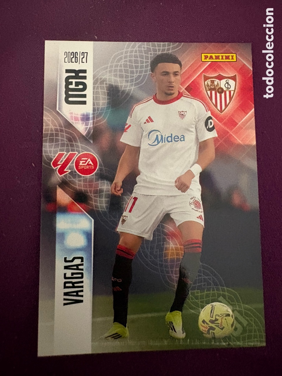 Cartes &agrave; collectionner de Football: Vargas Sevilla megacrack 2026-2027