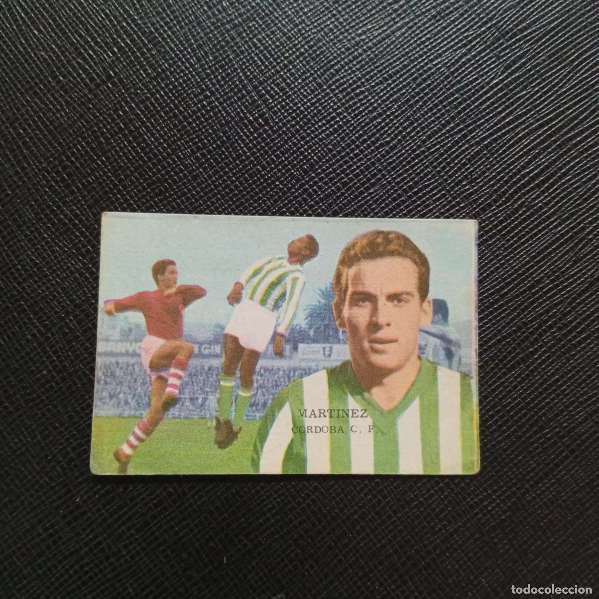 Cartes &agrave; collectionner de Football: MARTINEZ CORDOBA FHER 1962 1963 CROMO FUTBOL 62 63 LIGA - SIN PEGAR - A131 PG487