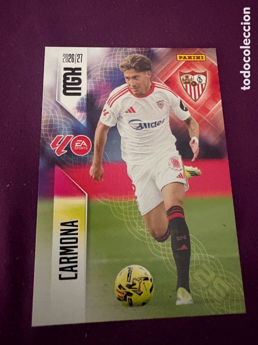 Cartes &agrave; collectionner de Football: Carmona Sevilla megacrack 2026-2027