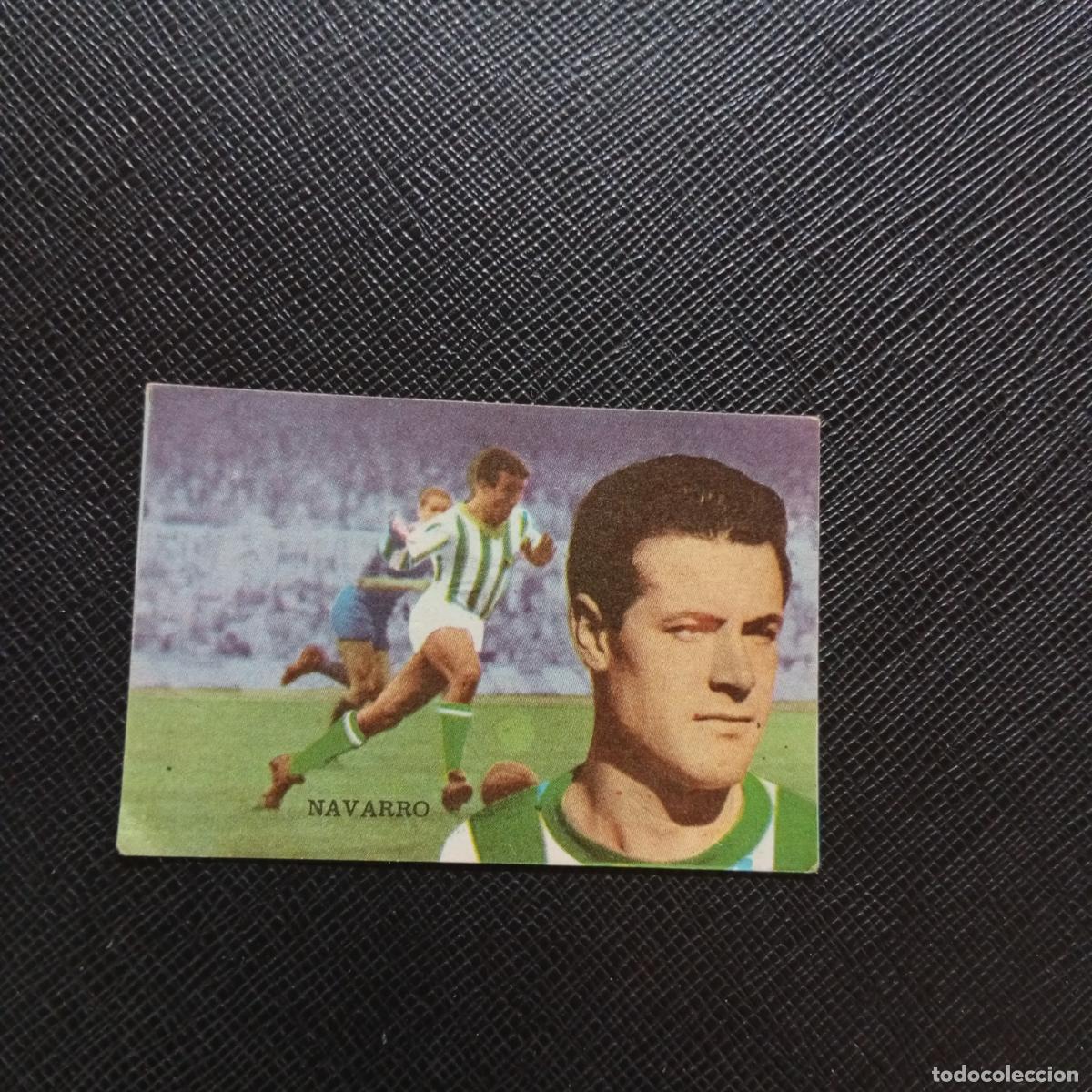 Cartes &agrave; collectionner de Football: NAVARRO CORDOBA FHER 1962 1963 CROMO FUTBOL 62 63 LIGA - SIN PEGAR - A131 PG496