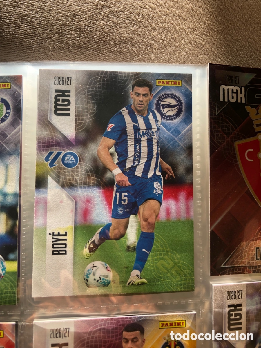 Cartes &agrave; collectionner de Football: Megacracks 2026 2027 boye 36 alav&eacute;s