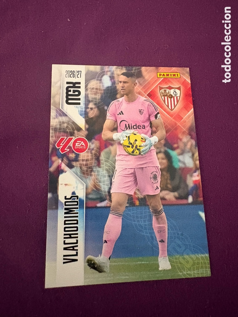 Cartes &agrave; collectionner de Football: Vlachodimos Sevilla megacrack 2026-2027