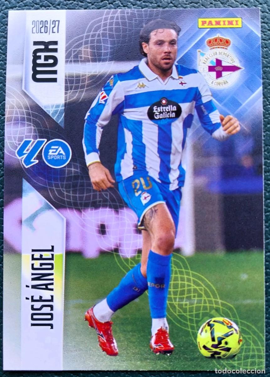 Cromos de f&uacute;tbol: 139 JOSE ANGEL DEPORTIVO DE LA CORU&Ntilde;A FICHAS ALBUM MEGACRACKS 2026 2027 MGK 26 27