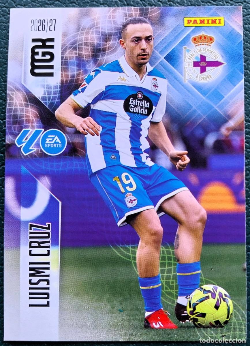 Cromos de f&uacute;tbol: 140 LUISMI CRUZ DEPORTIVO DE LA CORU&Ntilde;A FICHAS ALBUM MEGACRACKS 2026 2027 MGK 26 27