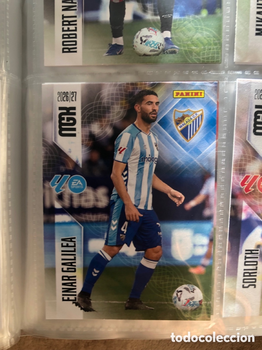 Cromos de f&uacute;tbol: Megacracks 2026 2027 einar galilea 241 malaga