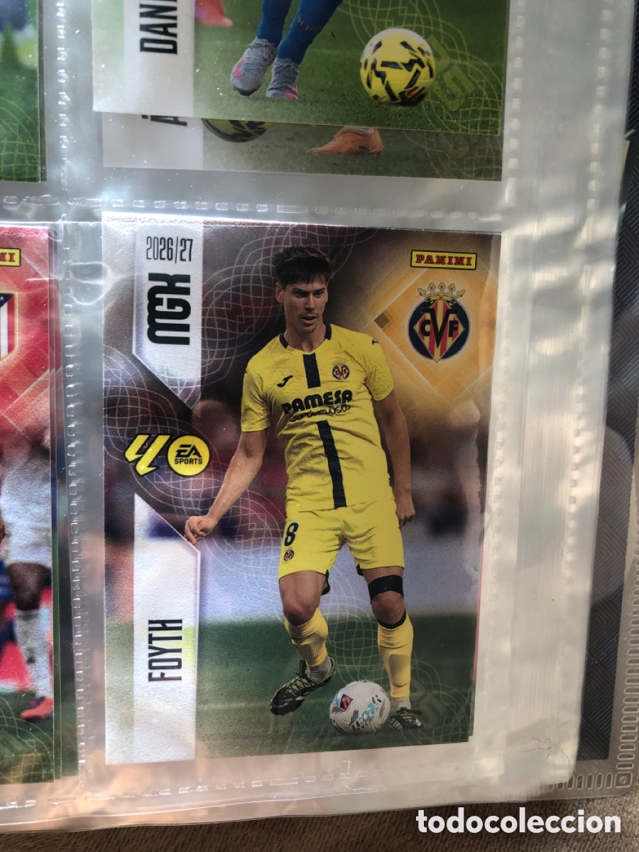 Cromos de f&uacute;tbol: Megacracks 2026 2027 foyth 366 villareal