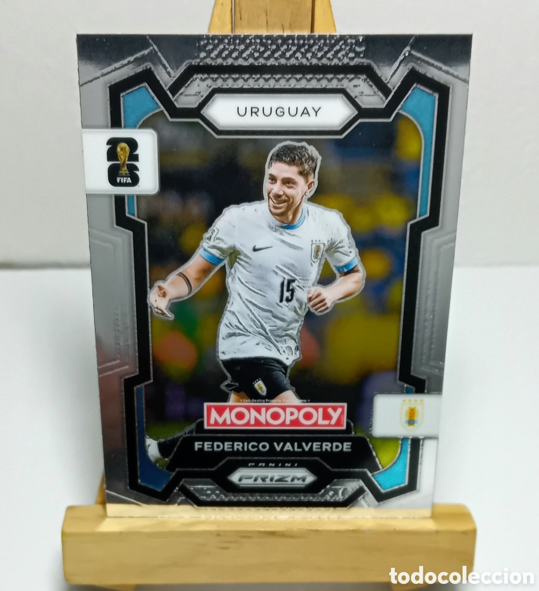 Cromos de f&uacute;tbol: FEDERICO VALVERDE 2026 URUGUAY MONOPOLY PRIZM PANINI.