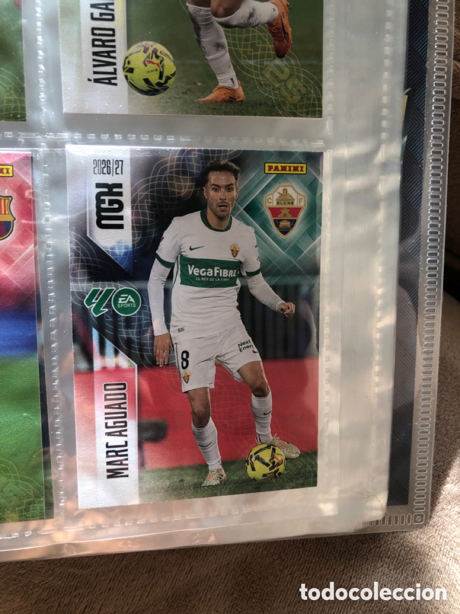 Cromos de f&uacute;tbol: Megacracks 2026 2027 Marc aguado 156 Elche