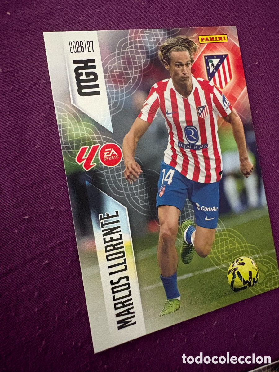 Cromos de f&uacute;tbol: Marcos Llorente megacrack 2026-2027