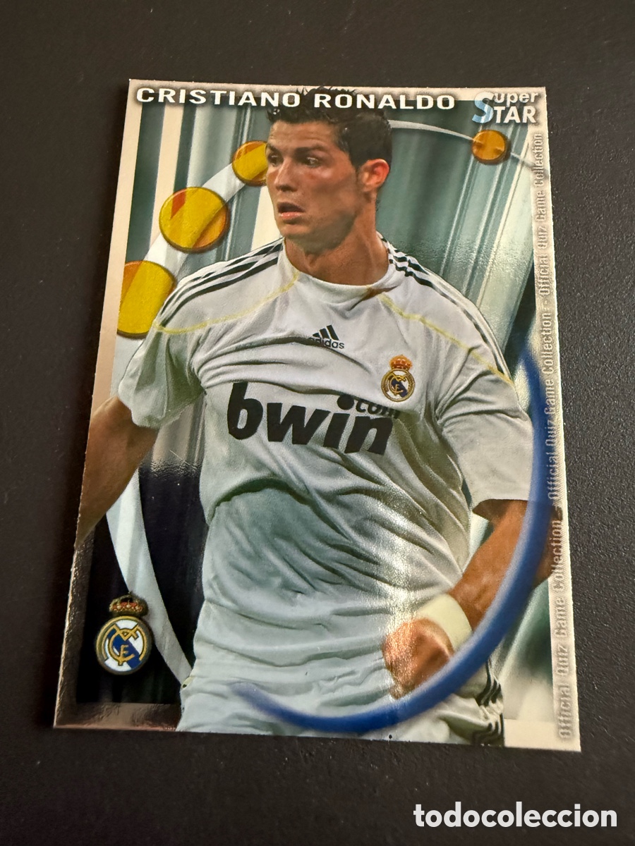 Cromos de f&uacute;tbol: MUNDICROMO 2011. n 052. CRISTIANO RONALDO. Super Star. Brillo liso