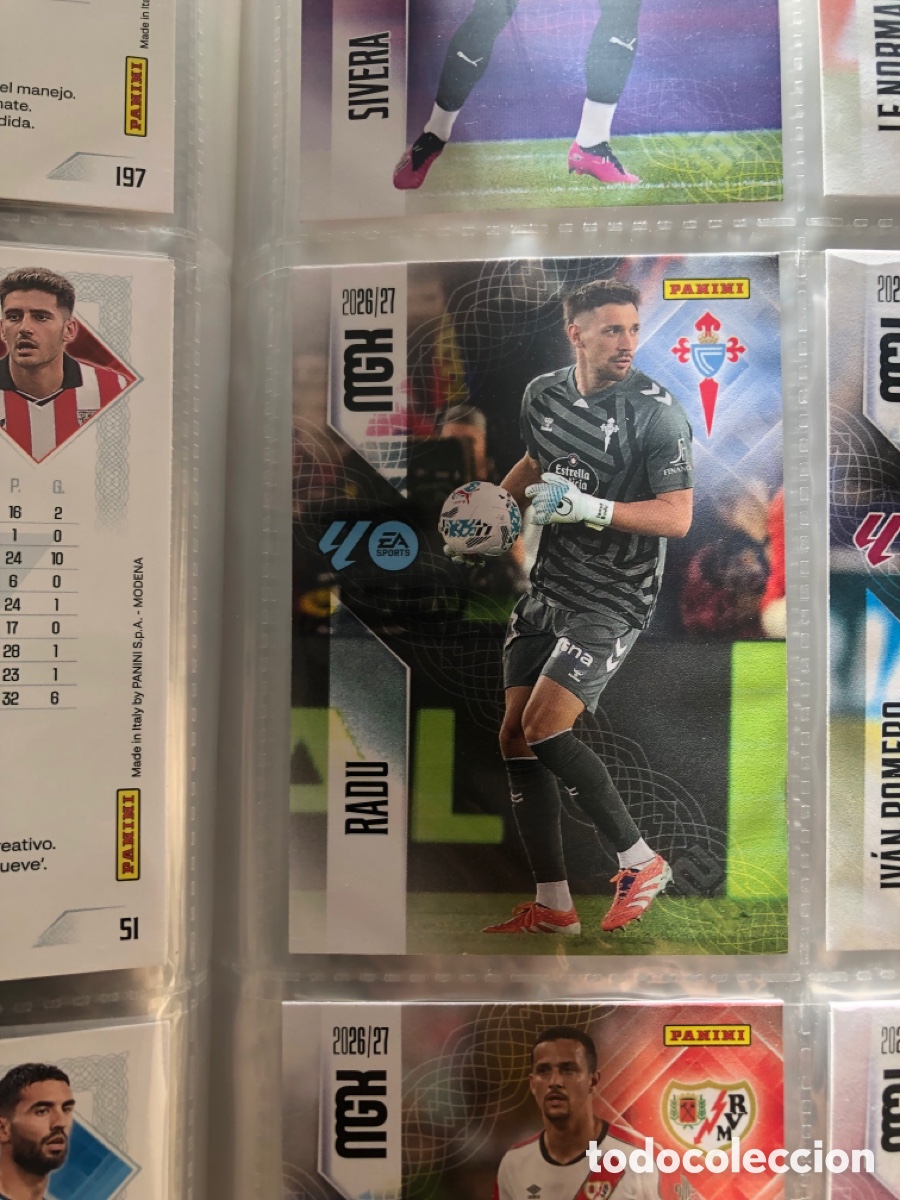 Cromos de f&uacute;tbol: Megacracks 2026 2027 radu 110 celta
