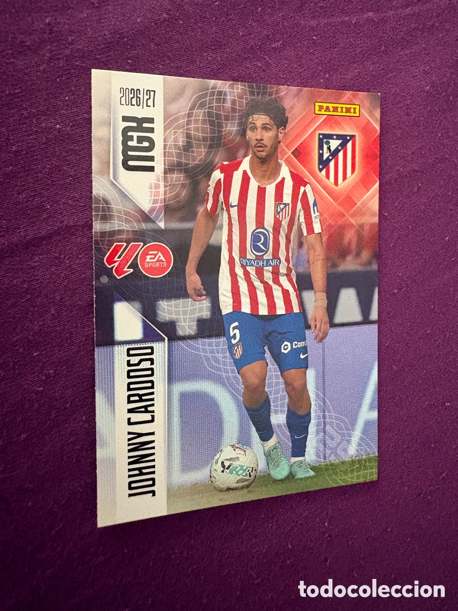 Cromos de f&uacute;tbol: Johnny Cardoso megacrack 2026-2027