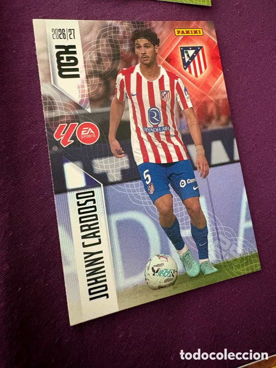 Cromos de f&uacute;tbol: Johnny Cardoso megacrack 2026-2027