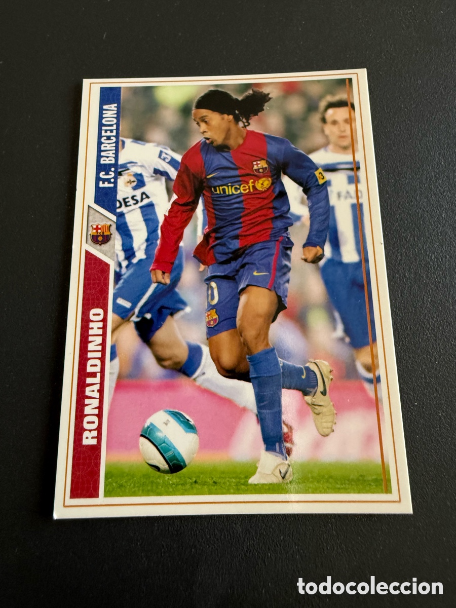Cromos de f&uacute;tbol: MUNDICROMO 2007-08. n. 48. RONALDINHO