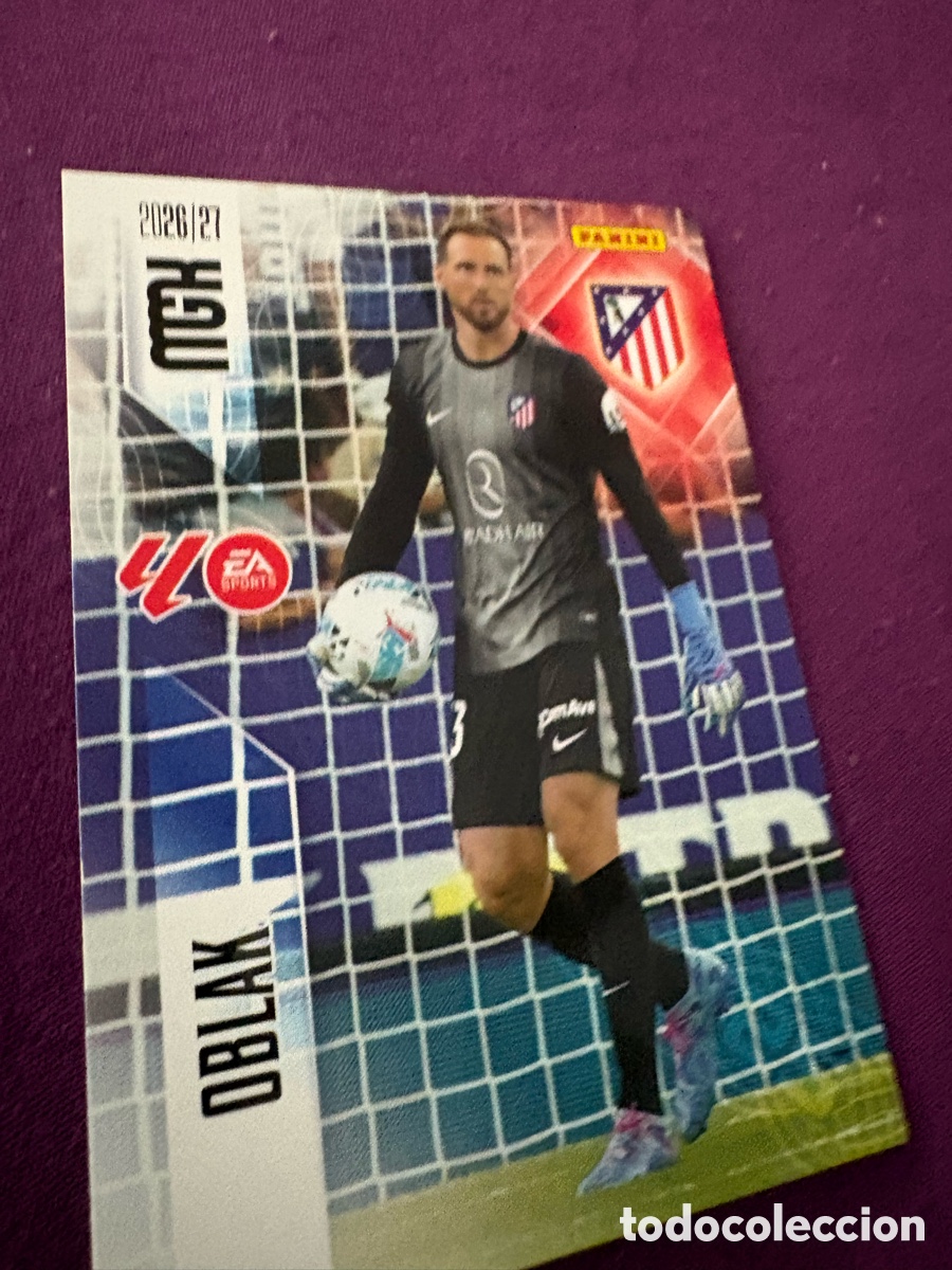 Cromos de f&uacute;tbol: Oblak megacrack 2026-2027