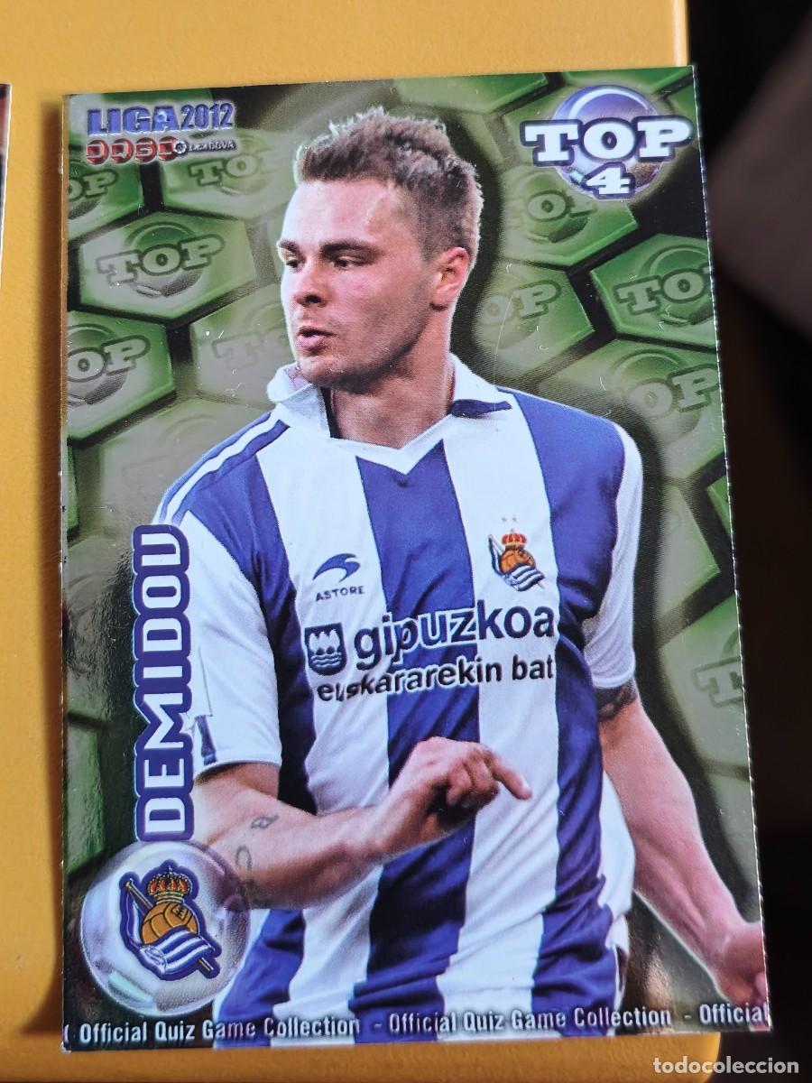 Cromos de f&uacute;tbol: demidov, liga 2012 top