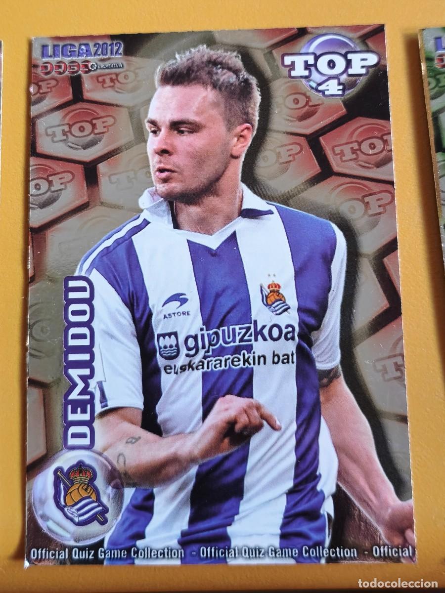 Cromos de f&uacute;tbol: demidov, liga 2012 top