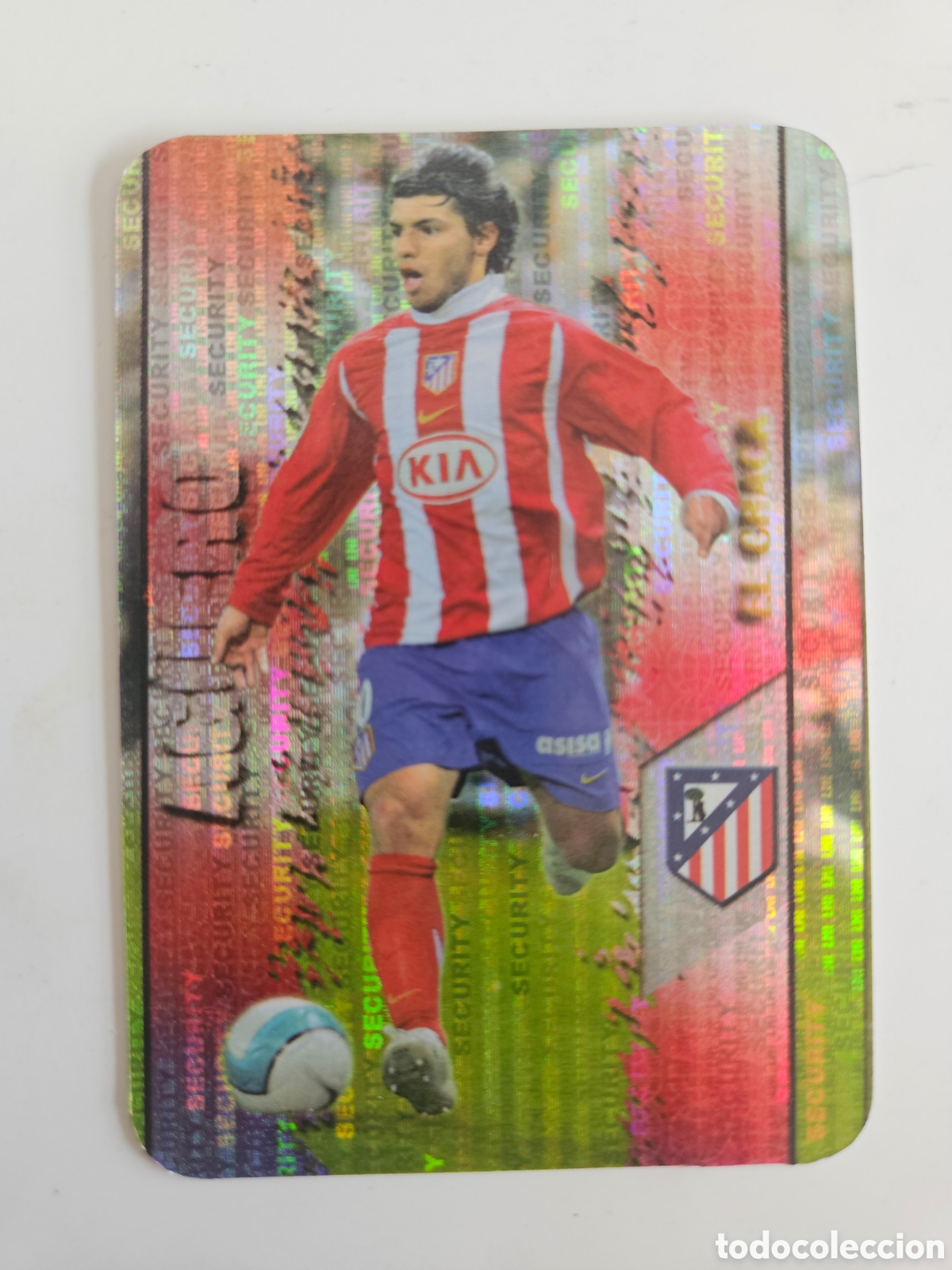 Cromos de f&uacute;tbol: MUNDICROMO 2007 2008 07/08 SECURITY VERTICAL NORMAL , 188 AG&Uuml;ERO ATL&Eacute;TICO DE MADRID