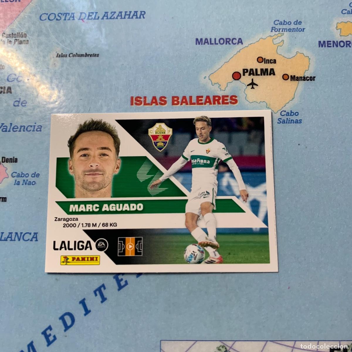 Cromos de f&uacute;tbol: Marc Aguado n&uacute;mero 14 del Elche cromo liga este 26-27 2026-2027
