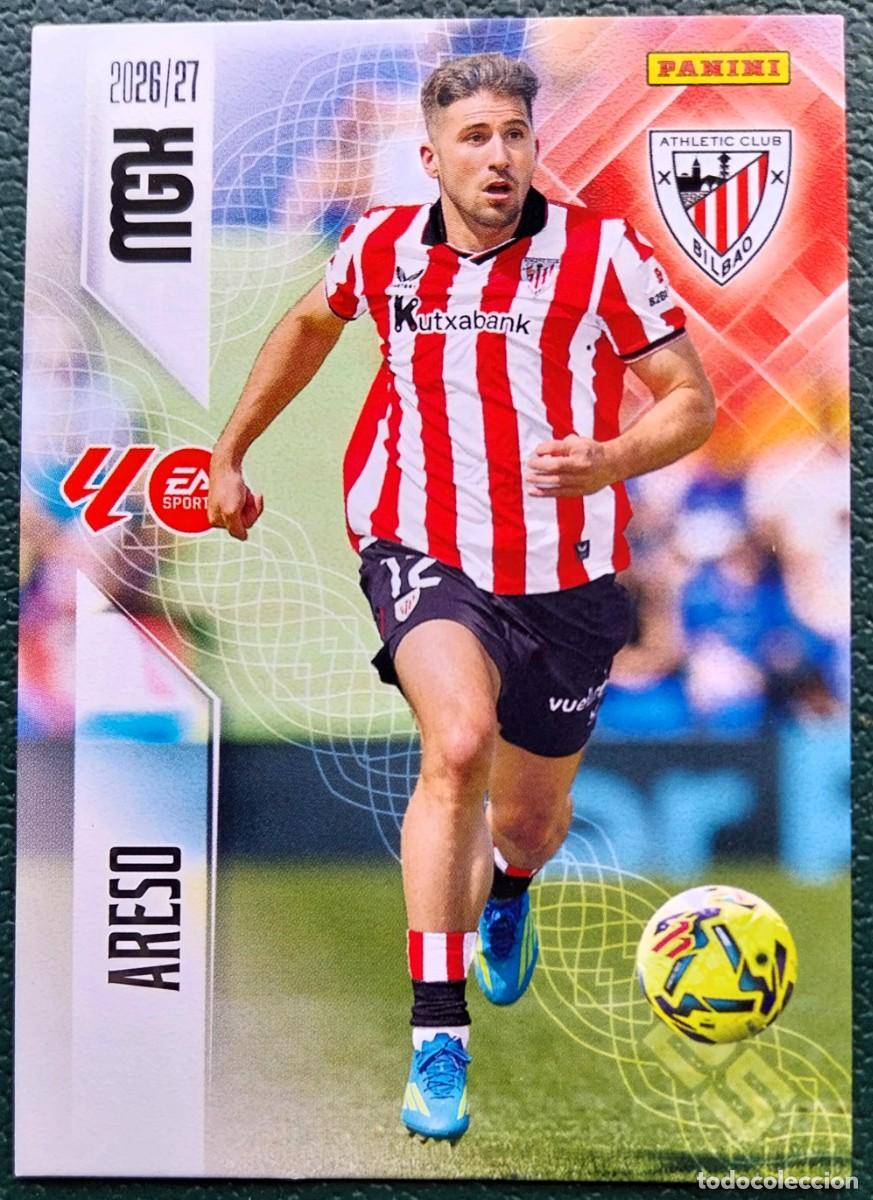 Cromos de f&uacute;tbol: 40 ARESO ATHLETIC DE BILBAO FICHAS ALBUM MEGACRACKS 2026 2027 MGK 26 27