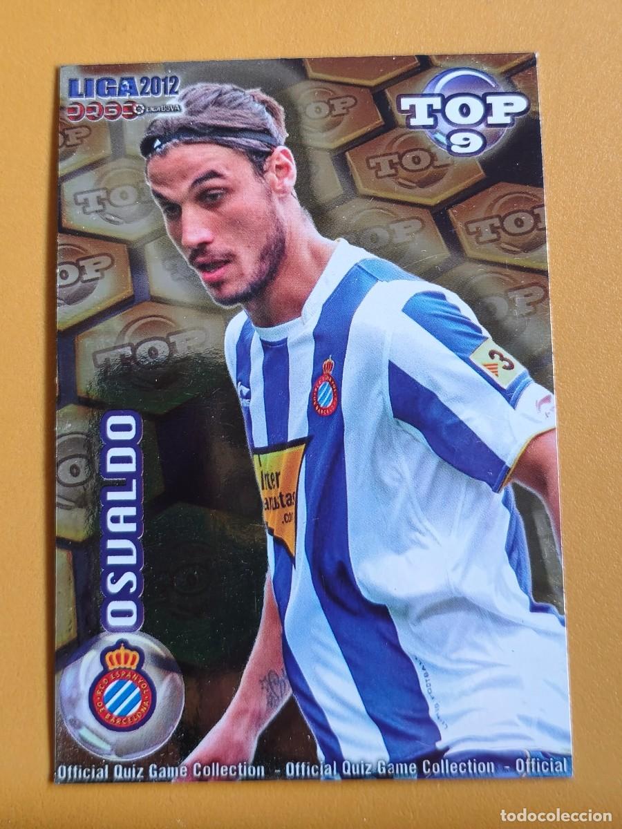 Cromos de f&uacute;tbol: osvaldo, liga 2012 top