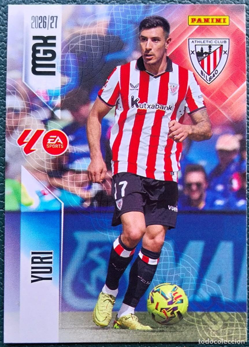 Cromos de f&uacute;tbol: 44 YURI ATHLETIC DE BILBAO FICHAS ALBUM MEGACRACKS 2026 2027 MGK 26 27