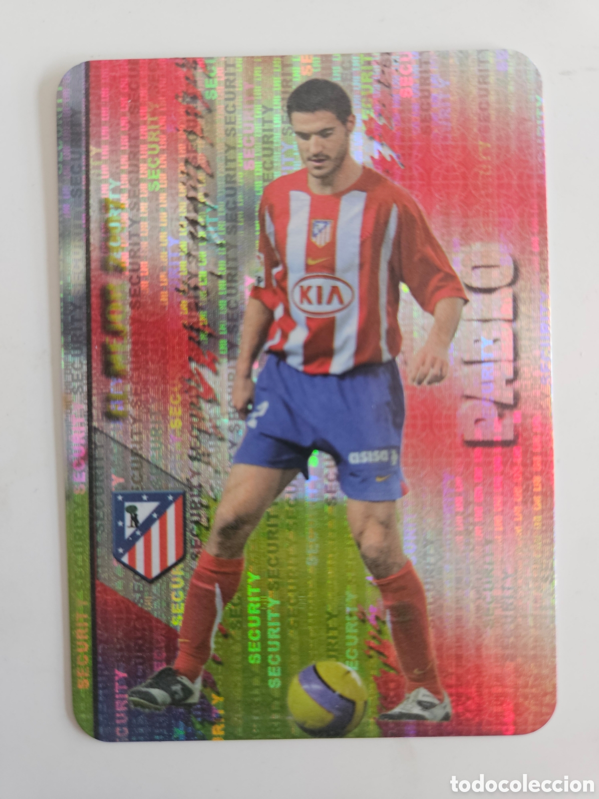 Cromos de f&uacute;tbol: 189 PABLO VERTICAL - ATLETICO DE MADRID MUNDICROMO 08 LAS FICHAS DE LA LIGA 2008