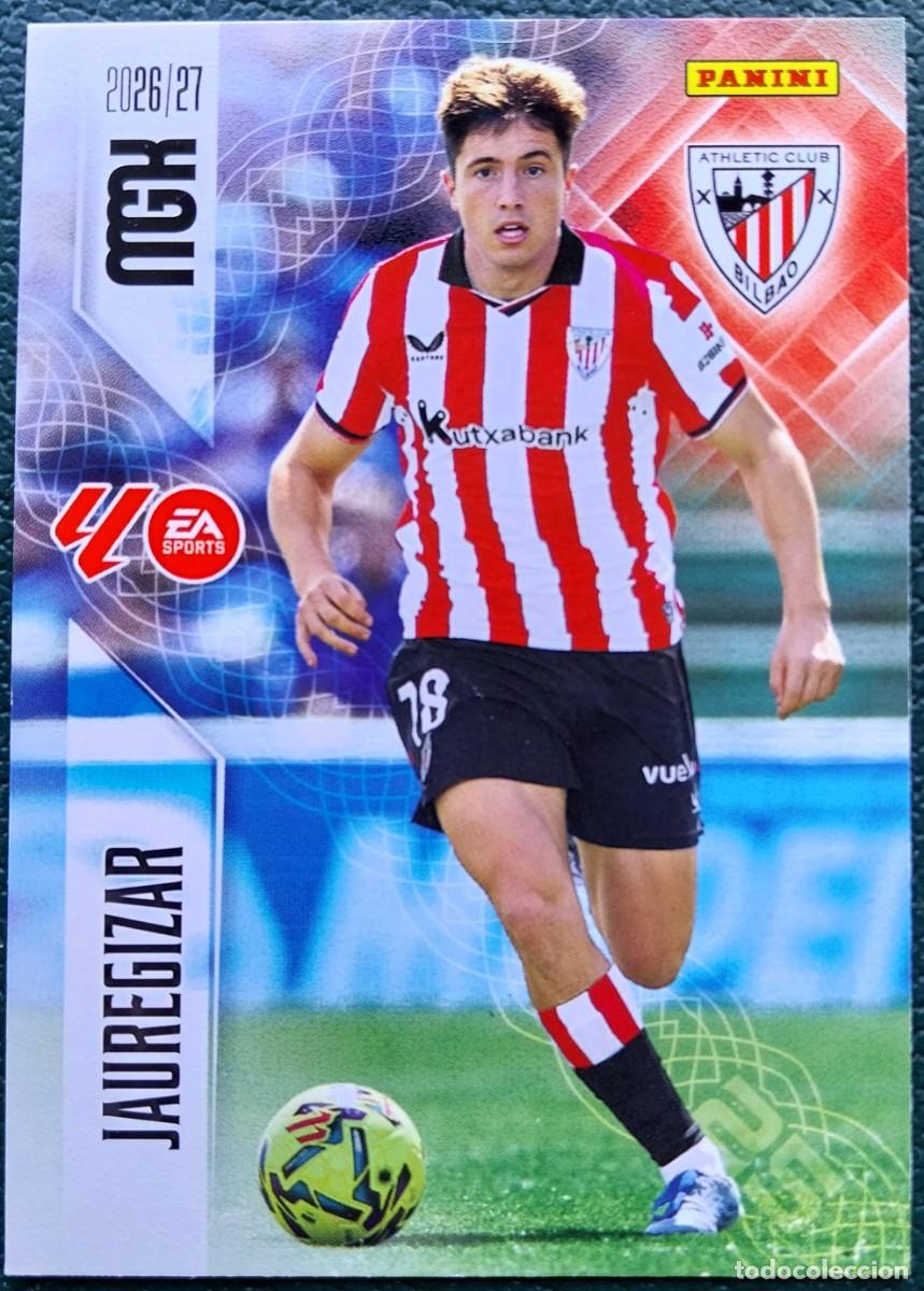 Cromos de f&uacute;tbol: 46 JAUREGIZAR ATHLETIC DE BILBAO FICHAS ALBUM MEGACRACKS 2026 2027 MGK 26 27