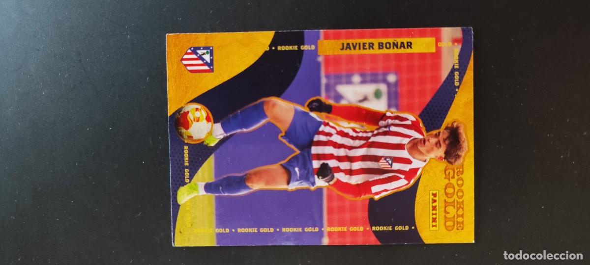 Cromos de f&uacute;tbol: PANINI CLUB 25/26 AT MADRID CARD ROOKIE GOLD JAVIER BO&Ntilde;AR # 56