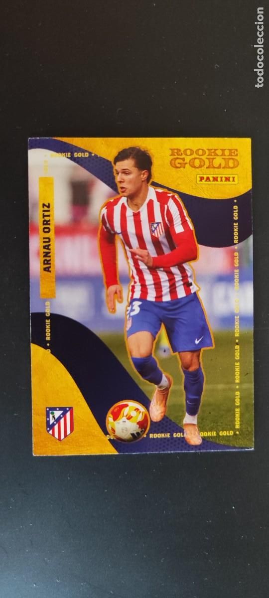 Figurine di Calcio: PANINI CLUB 25/26 AT MADRID CARD ROOKIE GOLD ARNAU ORTIZ # 57