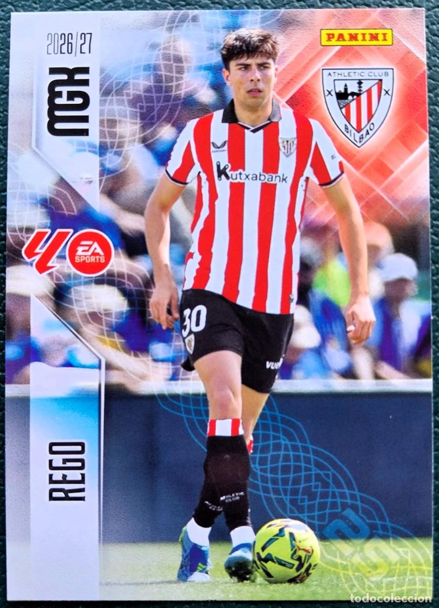 Cromos de f&uacute;tbol: 47 REGO ATHLETIC DE BILBAO FICHAS ALBUM MEGACRACKS 2026 2027 MGK 26 27