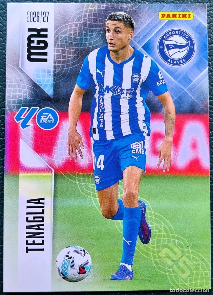 Cromos de f&uacute;tbol: 23 TENAGLIA DEPORTIVO ALAVES FICHAS ALBUM MEGACRACKS 2026 2027 MGK 26 27