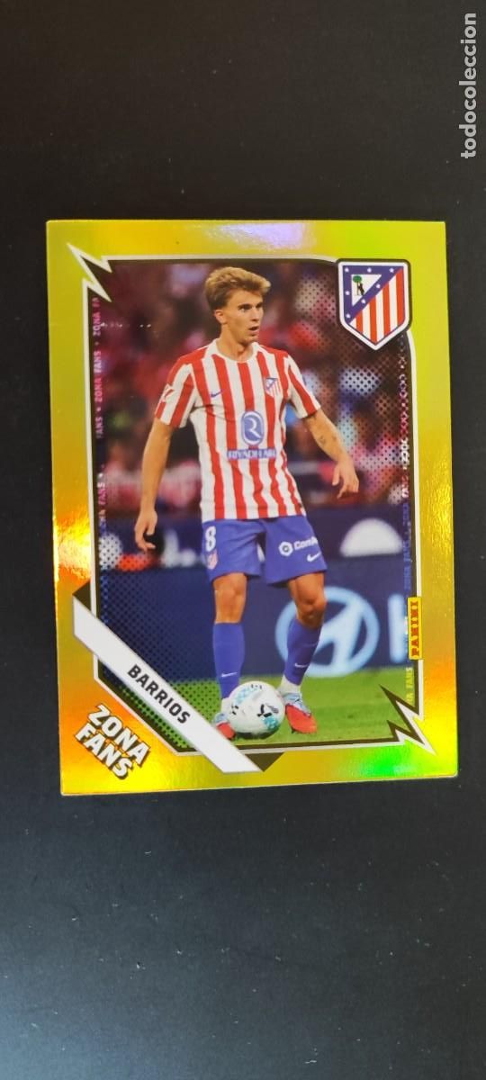 Football Stickers: PANINI CLUB 25/26 AT MADRID CARD ZONA FANS BARRIOS # KO36 PARALELA