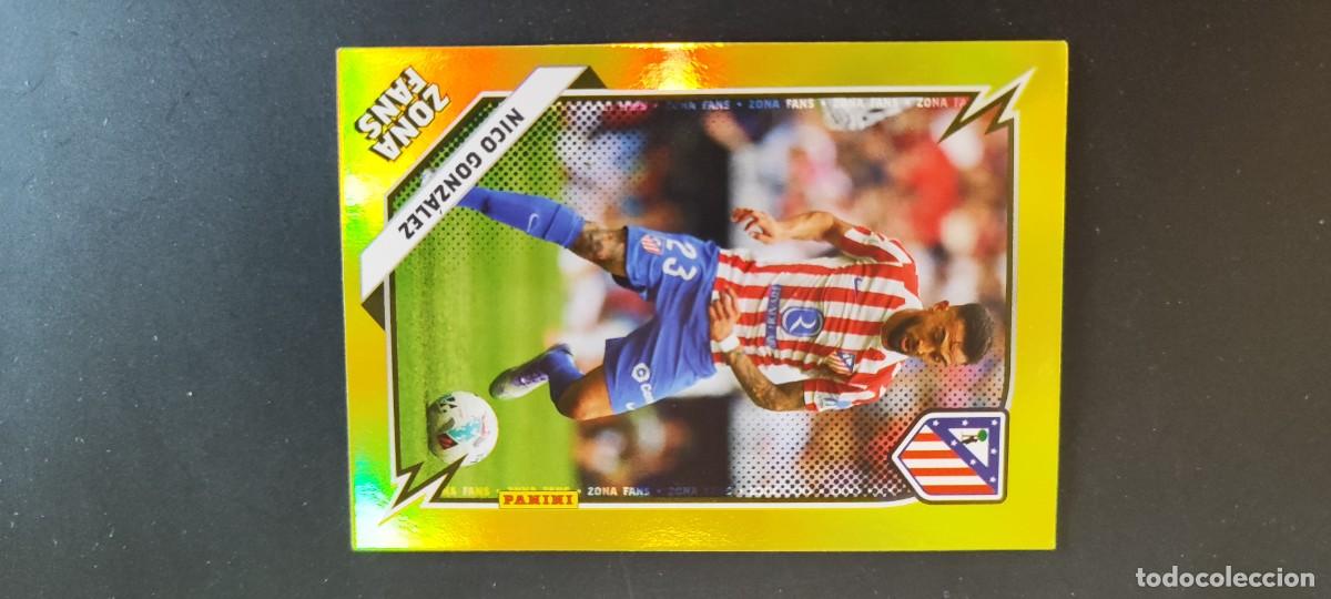 Cromos de f&uacute;tbol: PANINI CLUB 25/26 AT MADRID CARD ZONA FANS NICO GONZALEZ # KO40